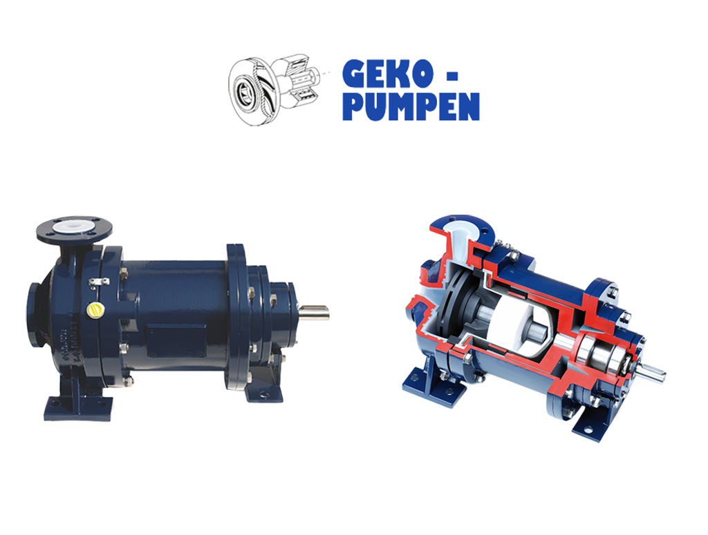 Pompe a trascinamento magnetico rivestite GEKO PUMPEN